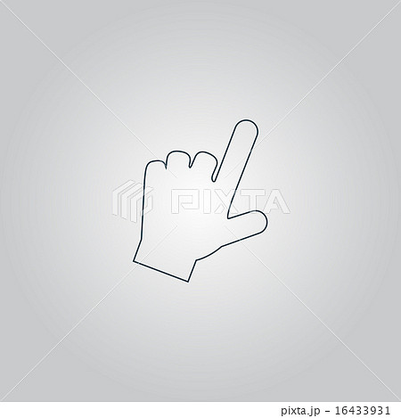 Mouse hand  cursor vector illustration 16433931