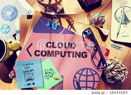 Cloud Computing Network Online Internet Storage Concept 16434565