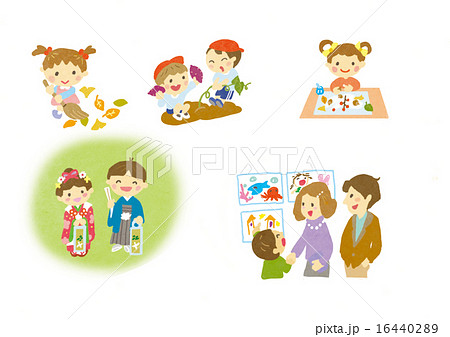 イラスト素材セット　秋 16440289