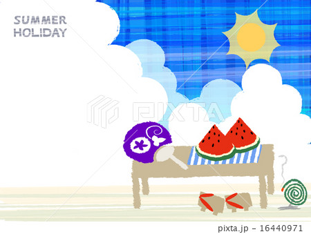 日本の夏　スイカ 16440971