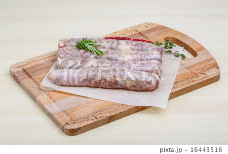 Handmade sausages for grill 16443516