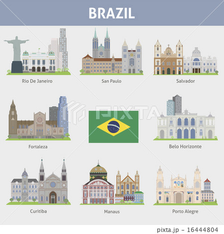 Brazil. Symbols of cities 16444804