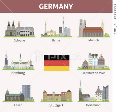 Germany. Symbols of cities 16444994