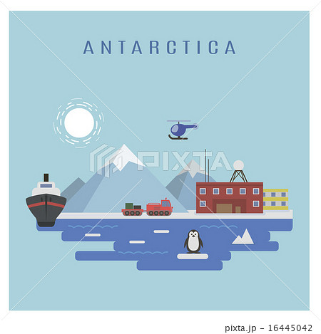 Antarctic landscape 16445042