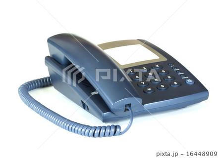 telephone on white telephone on white 16448909