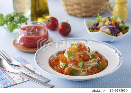 トマトのジュレパスタ 16448990