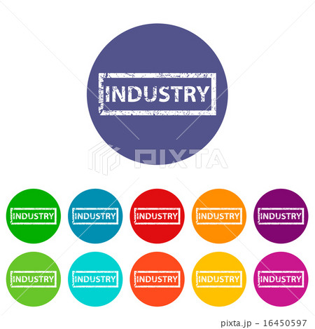 Industry flat icon 16450597