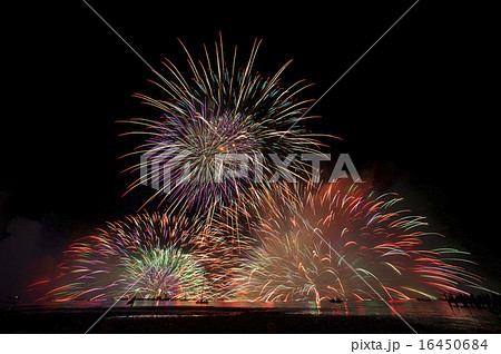 水上スターマイン 16450684