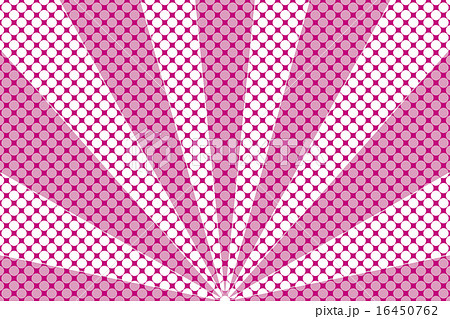 放射状,丸,ドット,ディザ,点々,斑点,水玉模様,ポッカドット,背景素材,壁紙,バックグラウンド, 16450762