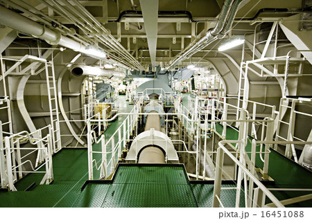 Machinery Interior, Ship Engineering - Shaft 16451088