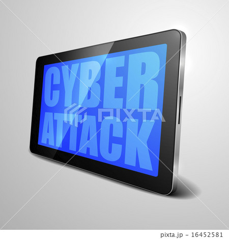 tablet Cyber Attack tablet Cyber Attack 16452581