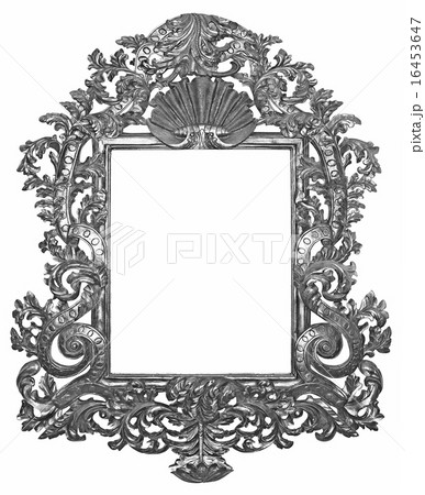 Silver wooden frame frame 16453647