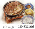 フードイラスト～牛すき焼き 16458106