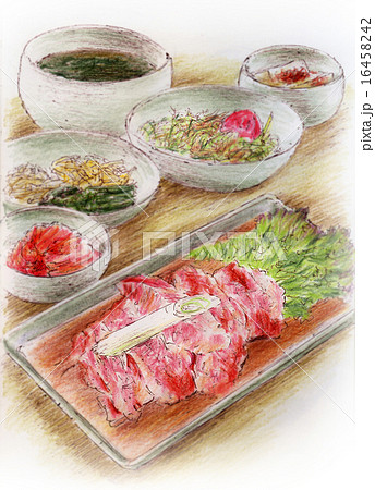 フードイラスト～焼き肉 16458242