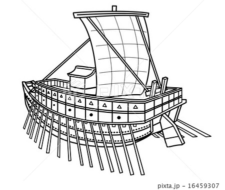 軍船　安宅船　 16459307