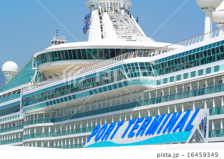 豪華客船 入港 16459349