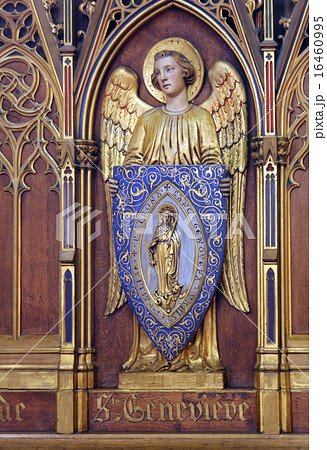 Saint Genevieve, St Etienne du Mont Church, Paris 16460995