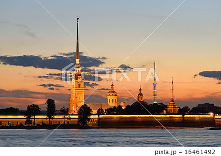 Peter and Paul fortress view from the Palace  16461492