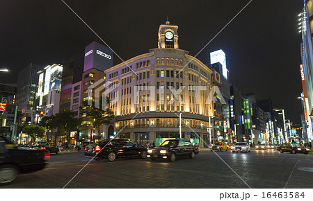 銀座　夜景 16463584