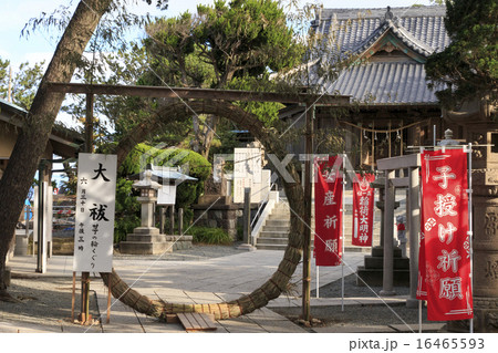 森戸神社の茅の輪 16465593