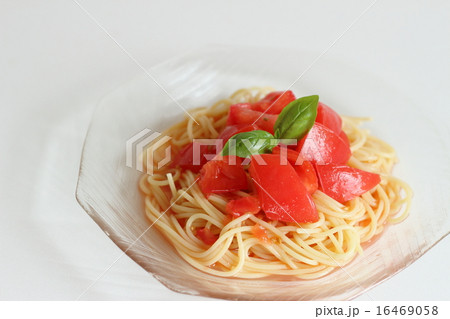 塩トマトの冷製パスタ 16469058
