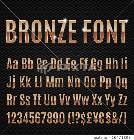 Bronze font 16471808