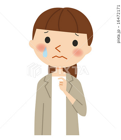 涙する女性 16472171