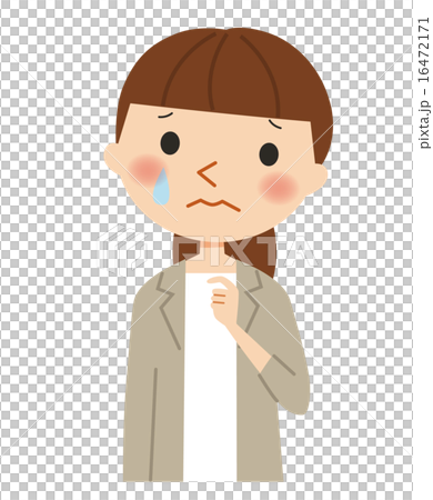 涙する女性 16472171