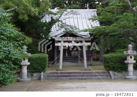 山口県山口市の築山神社 山口県山口市の築山神社 16472831