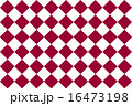 赤ダイヤ　パターン  16473198