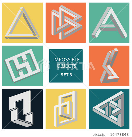 Impossible objects. Set 3. 16473848