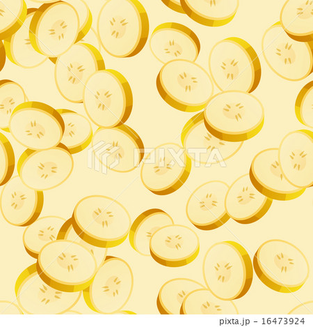 Seamless pattern with sliced bananas 16473924