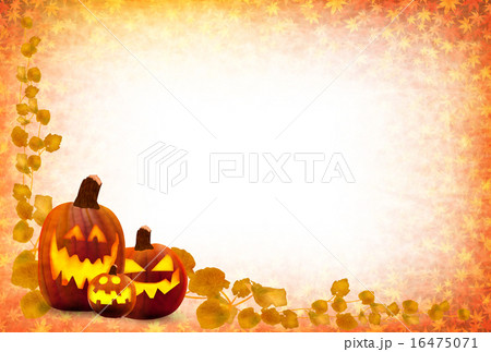 ハロウィン かぼちゃ もみじ ハロウィン かぼちゃ もみじ 16475071