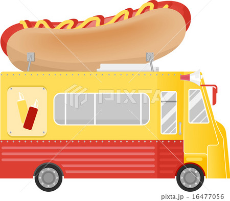 Food Truck Hotdog 16477056