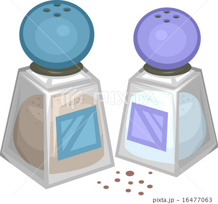 Salt Pepperのイラスト素材