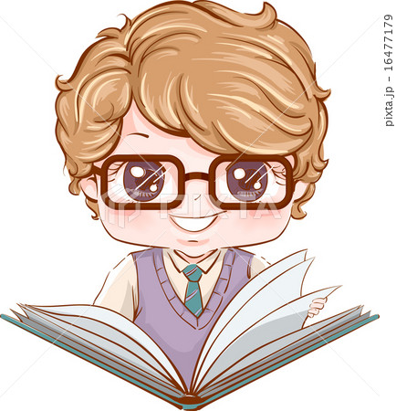 Kid Boy Book Student 16477179