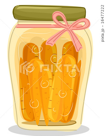 Canned Carrots Jar 16477222