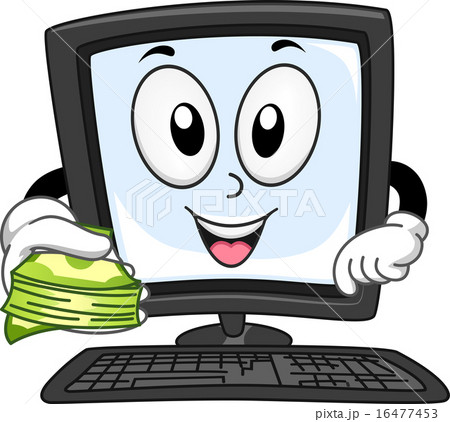 Mascot Computer Online Money 16477453