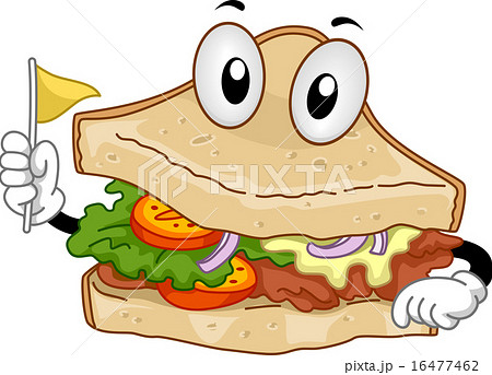 Mascot Clubhouse Sandwich Mascot Clubhouse Sandwich 16477462