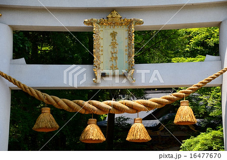 寳登山神社の鳥居 16477670
