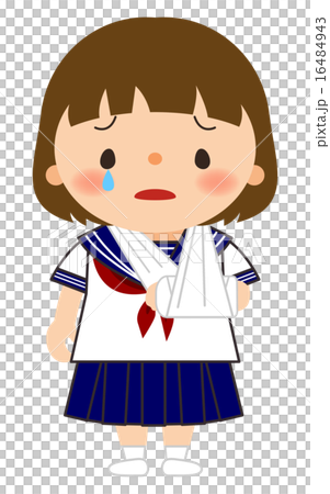Girls in summer sailor suit _ Fracture 16484943