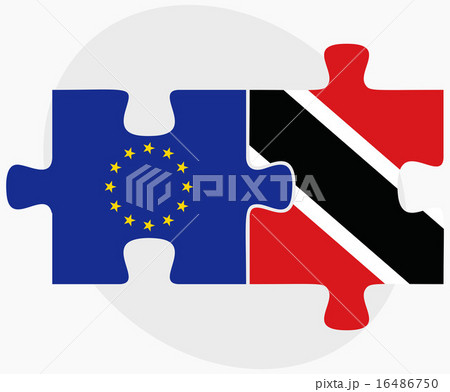 European Union and Trinidad and Tobago Flags 16486750