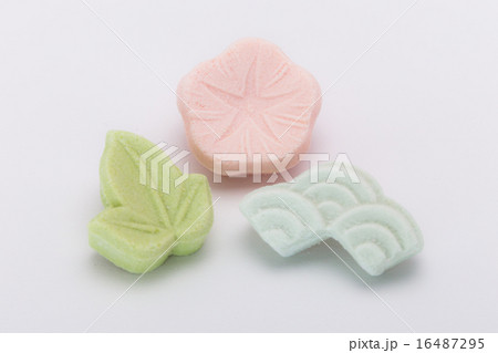 和三盆のお菓子（落雁） 16487295