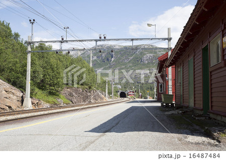 Railway station Mjolfjell (Norway) Railway station Mjolfjell (Norway) 16487484