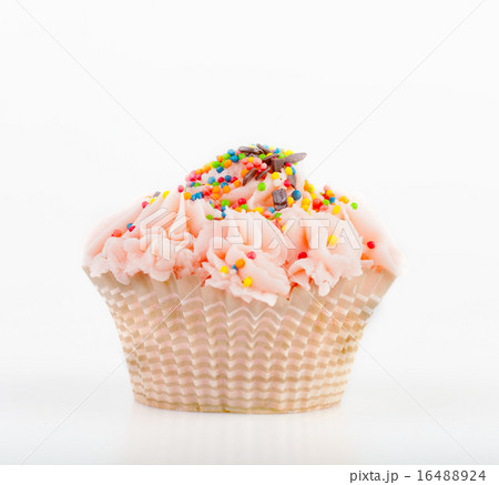 Beautiful pink cupcake Beautiful pink cupcake 16488924
