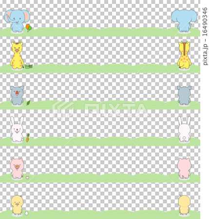 6 kinds of animals Title material 6 kinds of animals Title material 16490346