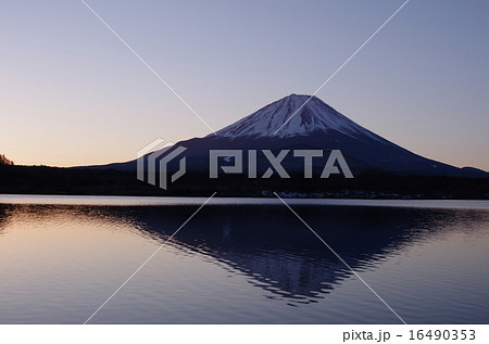夜明けの富士山 夜明けの富士山 16490353