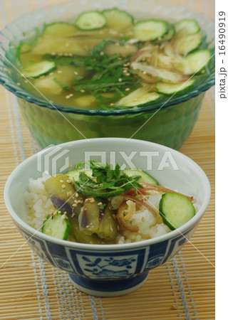 冷し汁ご飯 16490919