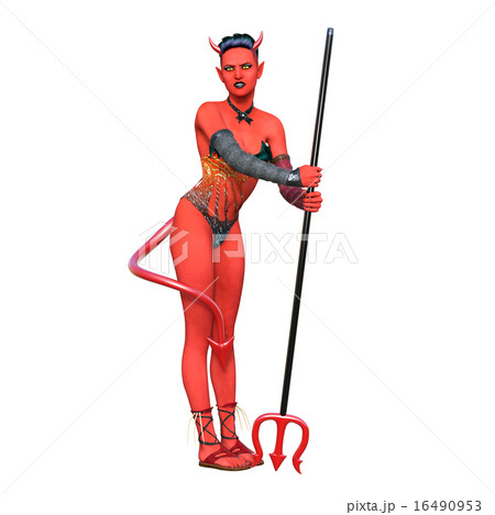 デビルウーマンのイラスト素材