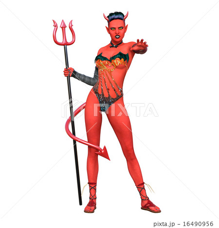 デビルウーマンのイラスト素材